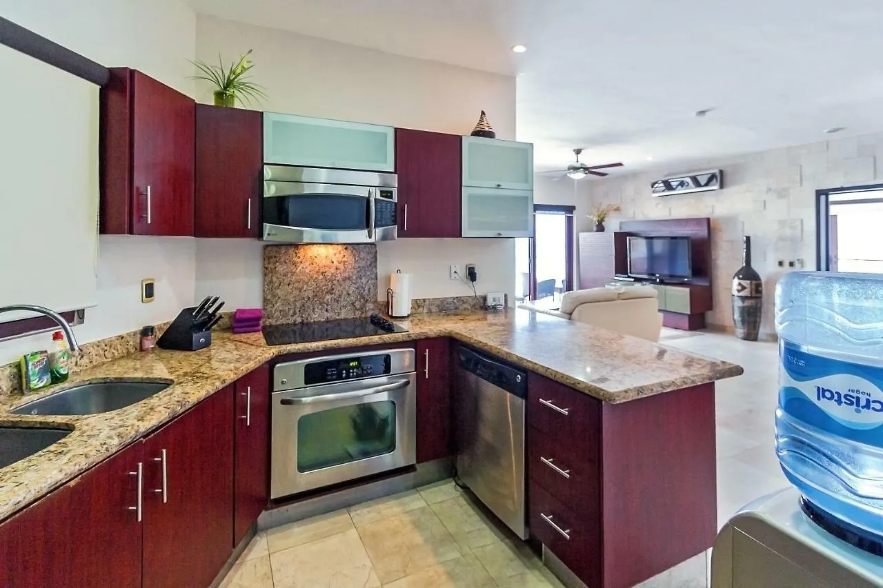 Apartment Penthouse Surf 408 - Beachfront Stunning Oceanview - At El Faro Condos Playa del Carmen